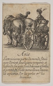 Asia, 1644. av Stefano della Bella
