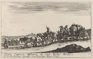 Bagasjetog av Stefano della Bella