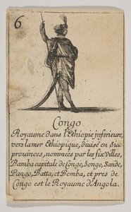 Kongo, 1644. av Stefano della Bella