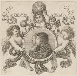 Cosimo de Medici, prins av Toscana og Marguerite Louise d