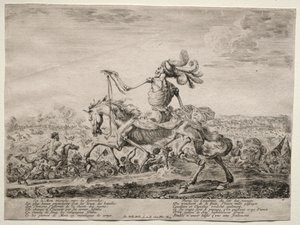 Døden på slagmarken av Stefano della Bella