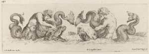 Dolphins and Tritons, probably 1648.    1153168   no       norwegian Successfully Translated  Original: Figures from Sistine Chapel ceiling Translat: Figures from Sistine Chapel ceiling 1290244 no norwegian Successfully Translated Original: David with the  av Stefano della Bella