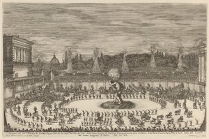 Inngangen til prinsen av Toscana av Stefano della Bella