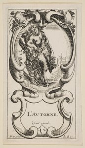 Fall LAutomne, fra The Four Seasons, ca. 1641. av Stefano della Bella