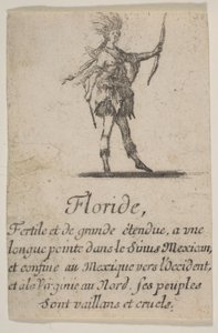 Florida, 1644. av Stefano della Bella