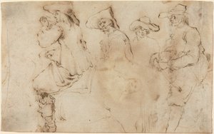 Fire ryttere av Stefano della Bella