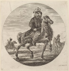 Ungarsk kavaler. av Stefano della Bella