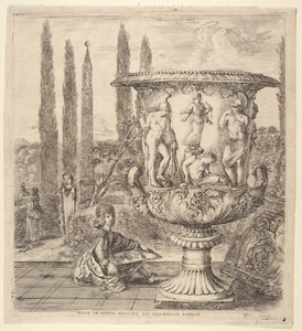 Le vase de Medicis av Stefano della Bella