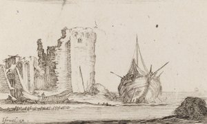 Marine, 1642. av Stefano della Bella