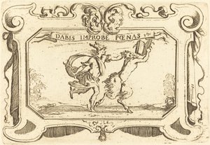 Mercury Chasing a Satyr holder en bok. av Stefano della Bella