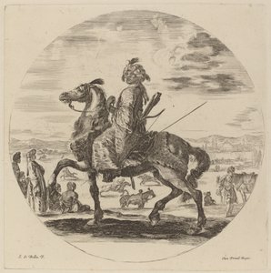 maurisk kavaler. av Stefano della Bella