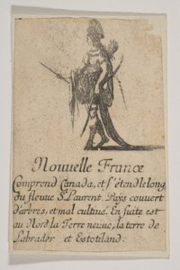 Nye Frankrike, 1644. av Stefano della Bella