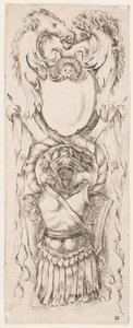 Ornamenter eller grotesker (grotesk ornament) av Stefano della Bella