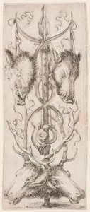 Ornamenter eller grotesker (grotesk ornament) av Stefano della Bella