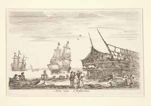 Annen utsikt over Amsterdam ( av Stefano della Bella