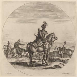 polsk kavaler. av Stefano della Bella