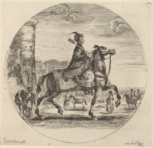 polsk kavaler. av Stefano della Bella
