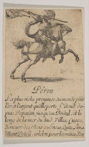 Peru, 1644. av Stefano della Bella