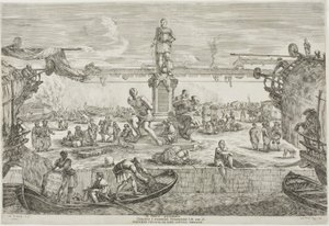 Statue av Ferdinand I, storhertug av Toscana av Stefano della Bella