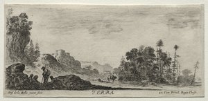 De fire elementene: Terra. av Stefano della Bella
