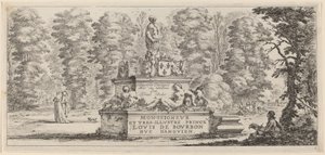 Tittelside for Divers paysages, i eller før 1647. av Stefano della Bella