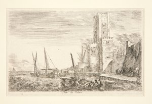 Tårnet i Calais av Stefano della Bella