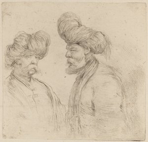 To tyrkere. av Stefano della Bella