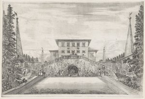 Villa Pratolino De Villa Pratolino (serietittel) Vues de la villa de Pratolino (serietittel) av Stefano della Bella