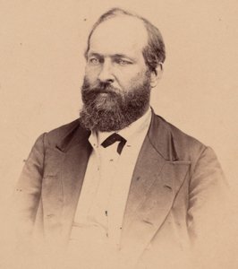 Portrett av James Abram Garfield 1831-1881, 1869. av Stein Bros