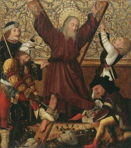 Martyrium of St. Andrew av Steirischer Maler