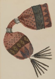 Pung med perler, ca. 1940. av Stella Mosher