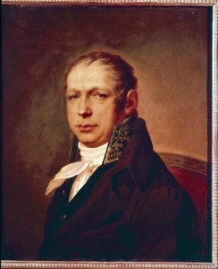 Portrett av arkitekten Adrian (Andreyan) D. Zakharov (1761-1811). Maleri av Stepan Semyonovich Chtchoukine (Shchukin) (1762-1828), olje på lerret, før 1804. Russisk kunst fra 1700-tallet. Statens russiske museum, St. Petersburg.