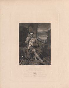 Caius Marius på ruinene av Kartago. av Stephen Alonso Schoff