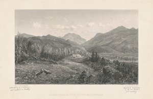 Franconia Notch, White Mountains av Stephen Alonzo Schoff, after George L. Brown