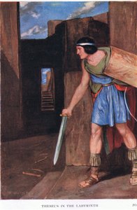 Theseus og labyrinten av Stephen Reid