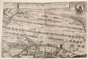 Beskrivelse av hærene til Hest og Fot av Hans Majesteter, og Sir Thomas Fairefax; den fjortende dagen i juni 1645 av Streeter
