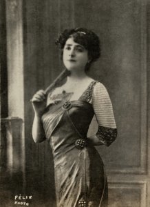 Portrett av den franske kunstneren Marie Yahne (1867)  av Studio Felix