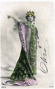 Det vakre Otero, postkort tidlig på 1900-tallet. (bilde) av Studio Reutlinger