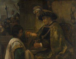 Pilatus vasker hendene, sannsynligvis 1660-tallet.