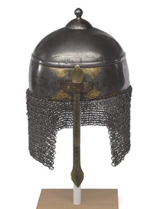Kulah Khud, hjelm i persisk stil, ca. 1898 (jern)