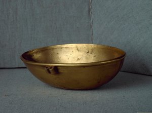 Sumerisk sivilisasjon: oval kopp i gull. Dim. 15 cm Bagdad, National Iraq Museum av Sumerian Sumerian