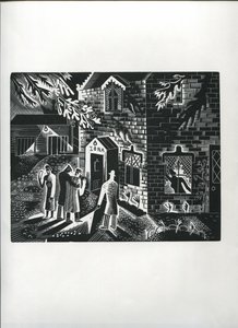 The Carol Singers (tregravering)