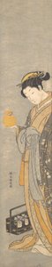Skjønnhet og hellighet, sannsynligvis 1770., sannsynligvis 1770. av Suzuki Harunobu
