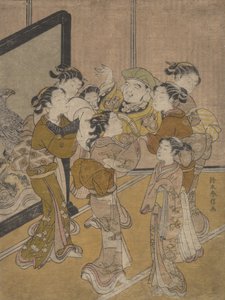 Daikoku Doagé, sannsynligvis 1766., sannsynligvis 1766. av Suzuki Harunobu