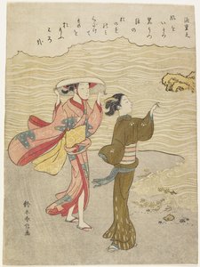 Shigeyuki Gen, ca. 1767 av Suzuki Harunobu