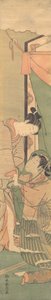 Parting of Lovers: The Morning After, ca. 1765-70., ca. 1765-70. av Suzuki Harunobu