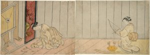 Bueskytingsgalleriet av Suzuki Harunobu