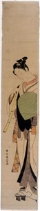 Tekou r Tesan Hinatsuru. P Rin ts av Harunobu Suzuki (17224 / 25-1770). av Suzuki Harunobu