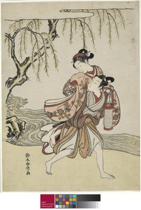 Elopement av Suzuki Harunobu