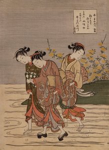 The Jewel River at Ide", fra serien "The Six Jewel Rivers" av Suzuki Harunobu